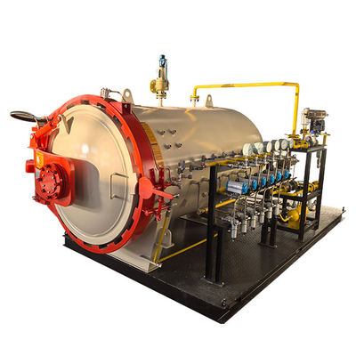 0.8MPa 600mm 直径タッチスクリーン PLC制御 産業用小型複合オートクラブ 実験室用