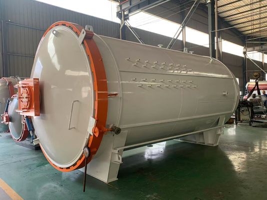 CE ASME 認証複合材料硬化オートクレーブ 車部品 (ボンネットなど) オートクレーブ 高圧
