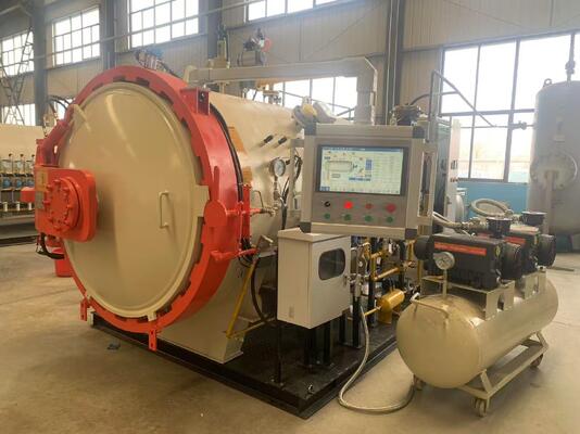 オートクラブによる浸透プロセス 木のポール処理工場 エポキシ自動車部品のためのガラス繊維材料