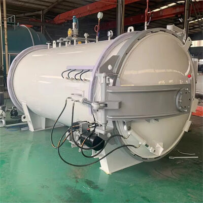 ISO CE 認定 ステンレス鋼 壁が2つある産業用オートクラブ 衛星構造 欠陥ゼロ 低圧