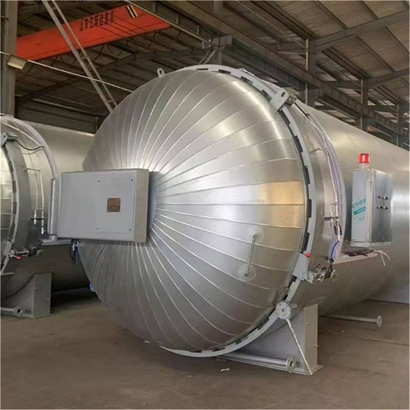 Vacuum Composite Autoclave Pressure Vessel PLC Control With Data Logging for Laboratory and R&D Composite Testing